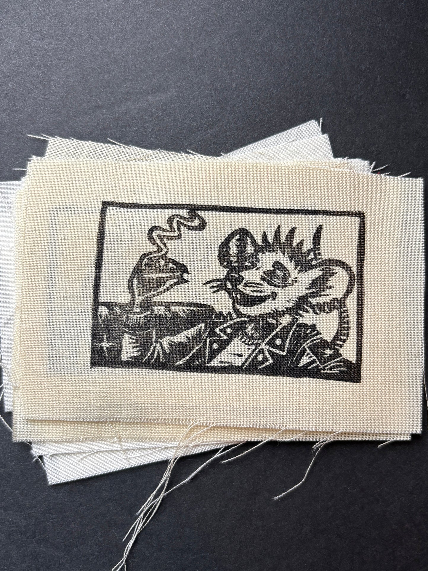 Smoking Rat Patch