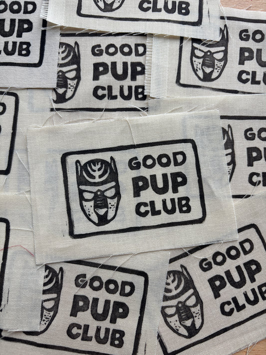 MISPRINT: Good Pup Club Patch