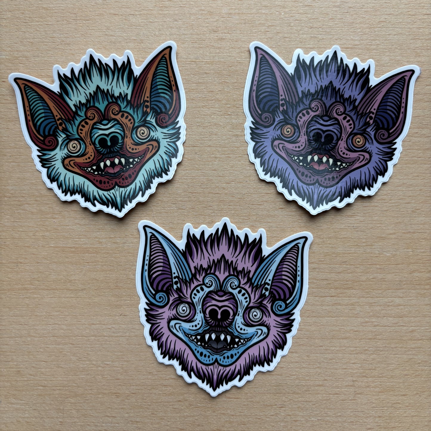 Bat Stickers (Discontinued)
