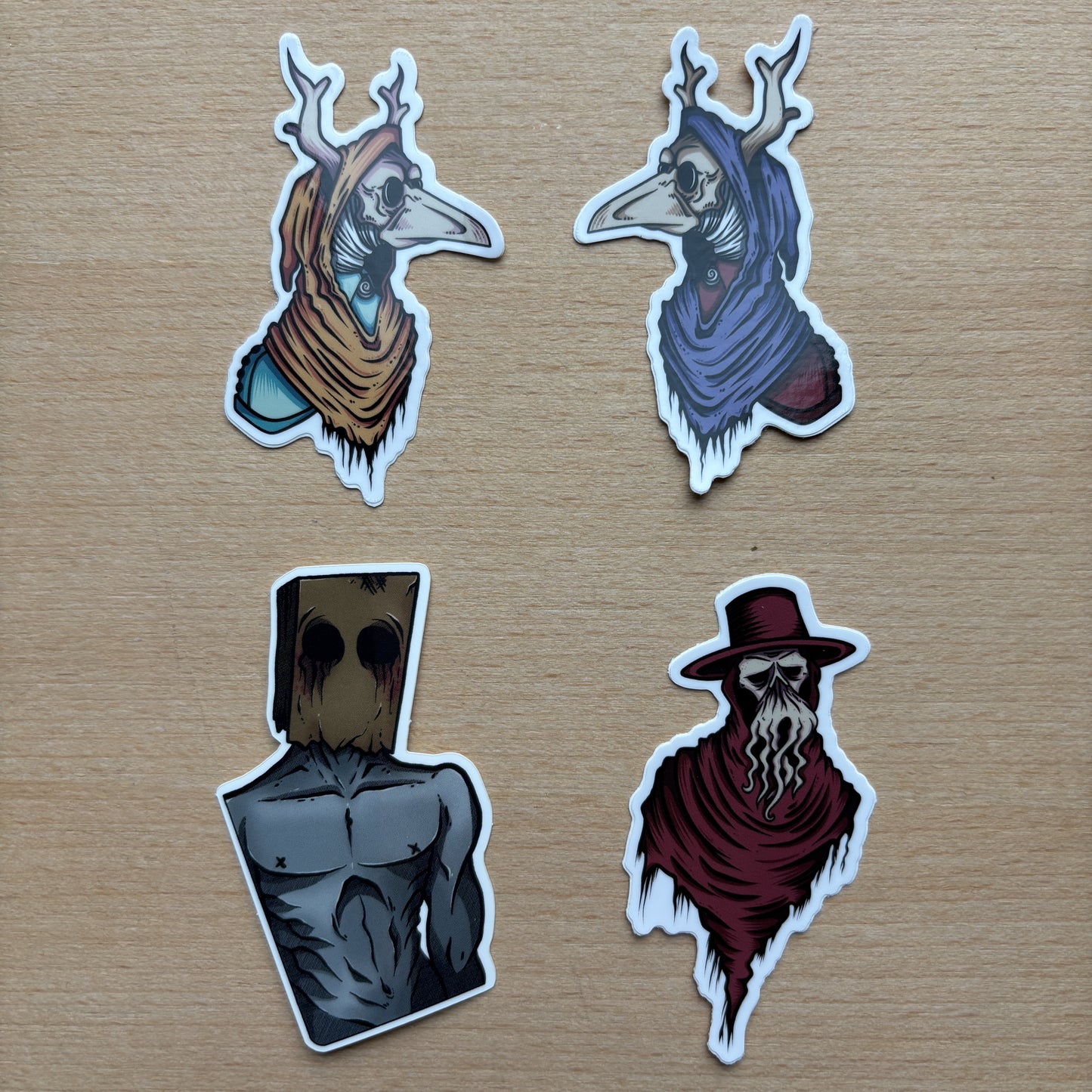 Creepy Creature Stickers (Discontinued)