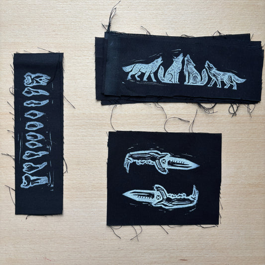 Black Fabric Patches (Discontinued)