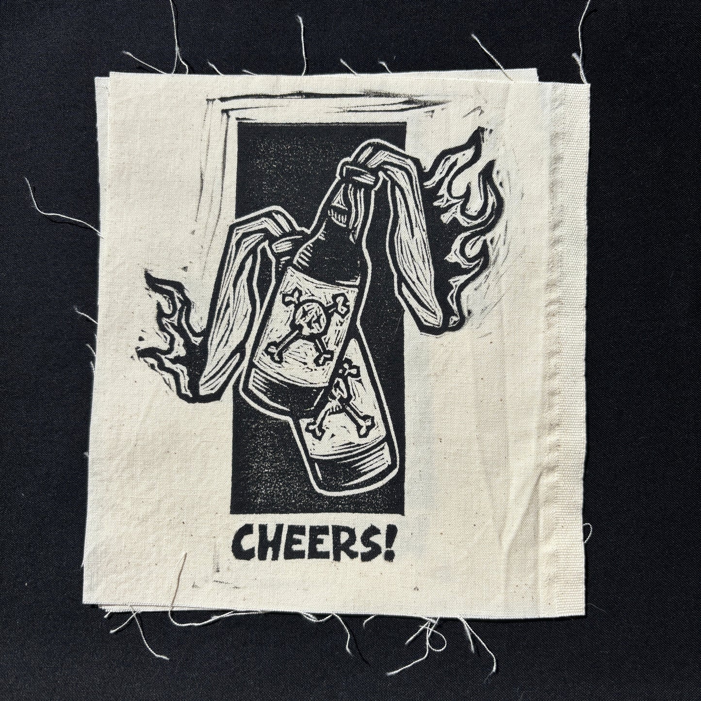 Molotov "CHEERS!" Patch