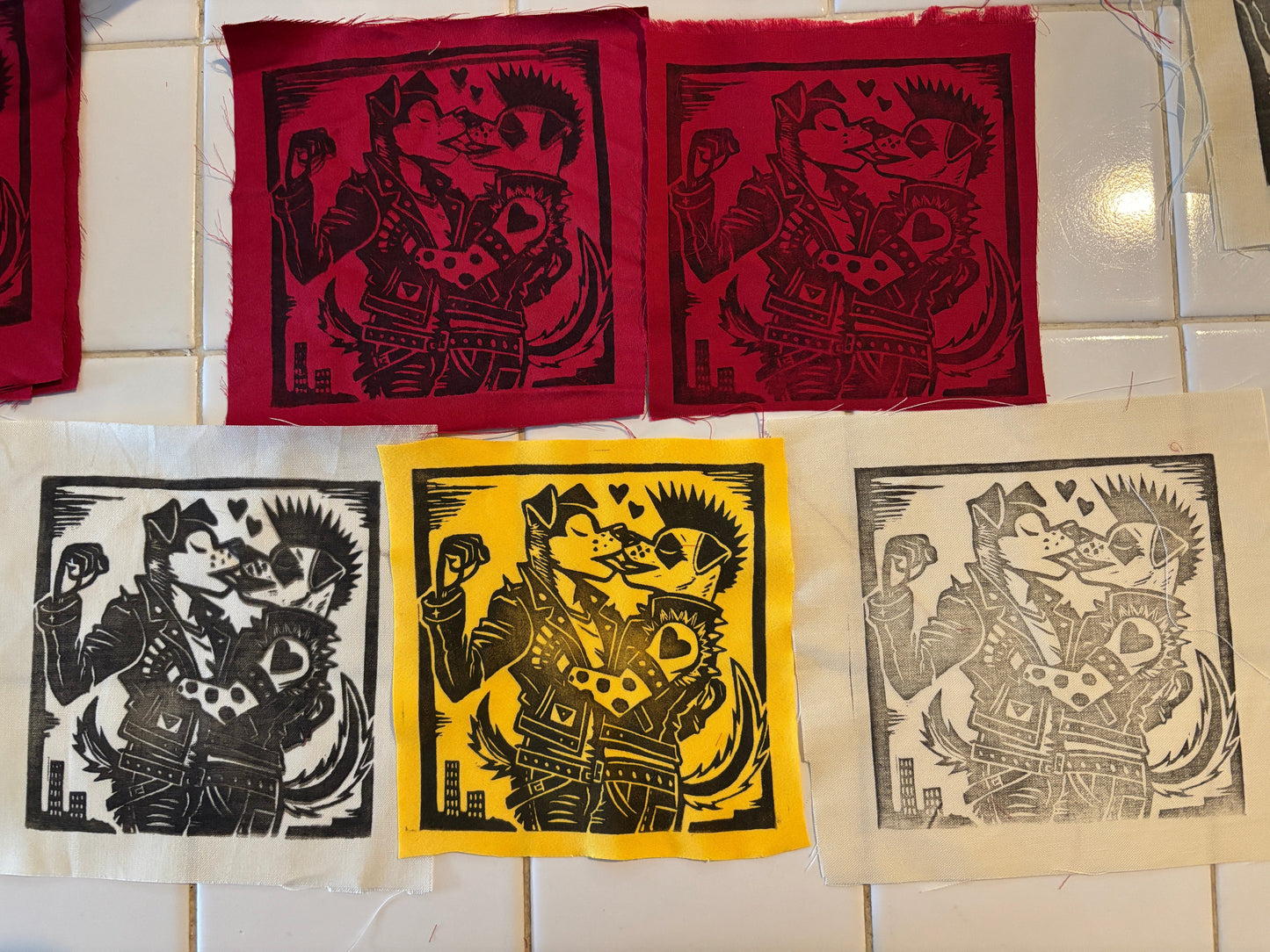 Misprints - Gay Dogs Kissing