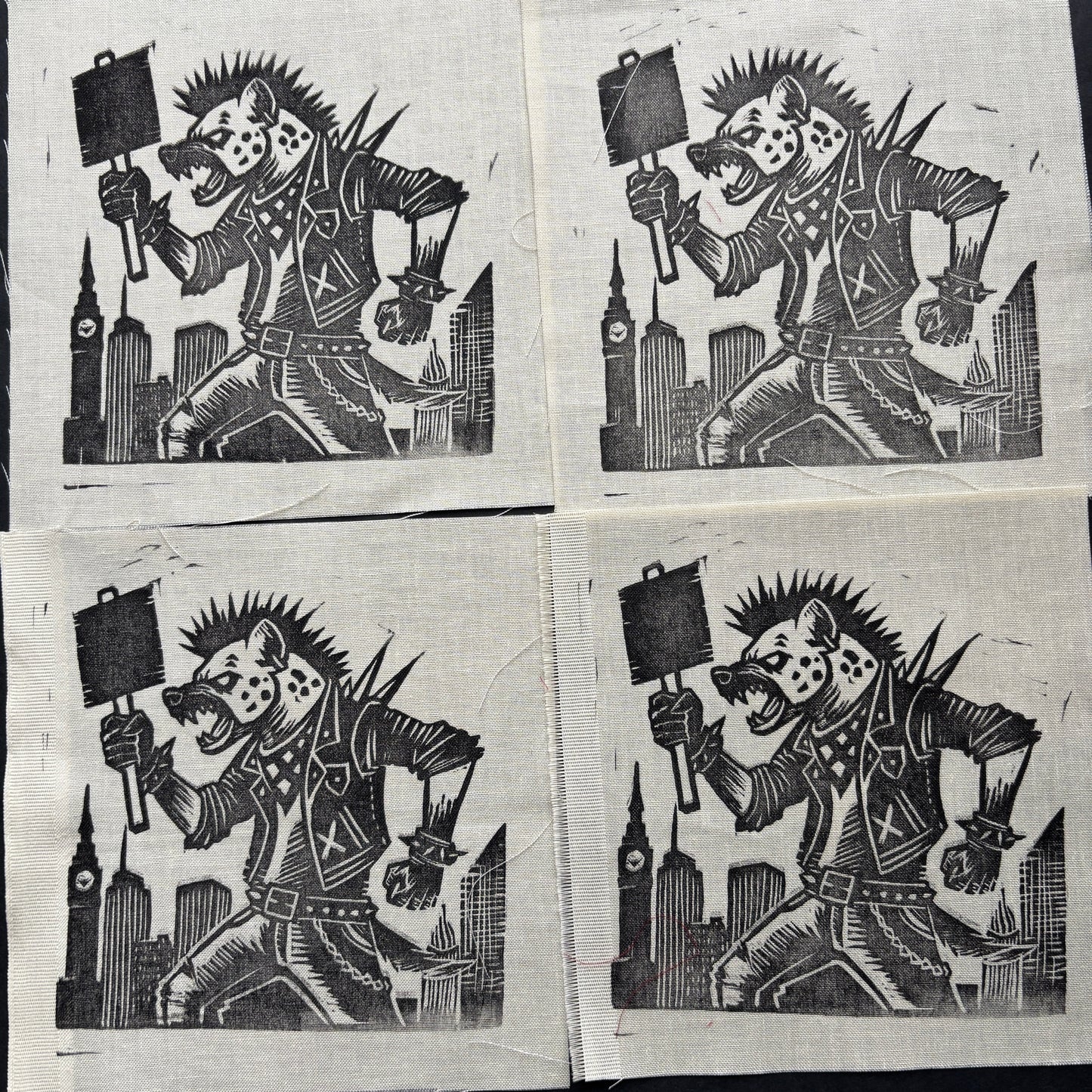 MISPRINT: Riot Hyena Patch (exclusive)