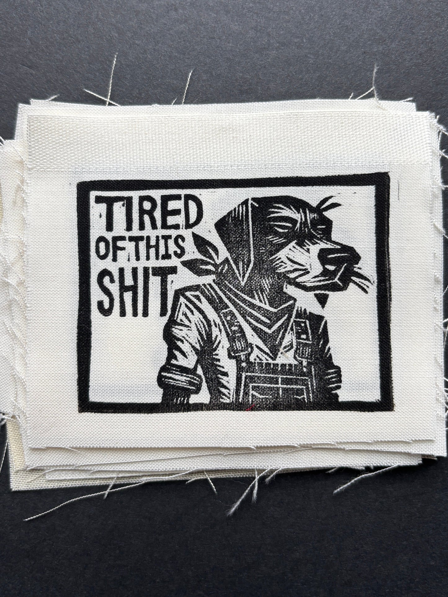 Tired Of This Shit Dog Patch