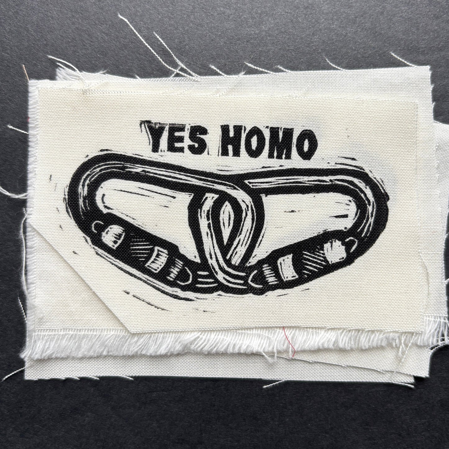 Yes Homo - Carabiner Patch